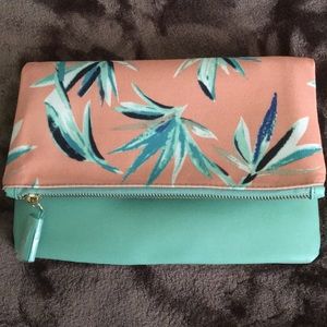 Rachel Pally mint clutch